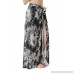 Colorful House Womens Bathing Suit Spaghetti Strap Cover Up Plus Size Beach Wrap Long Dress Black 01 B07MF1YLRT